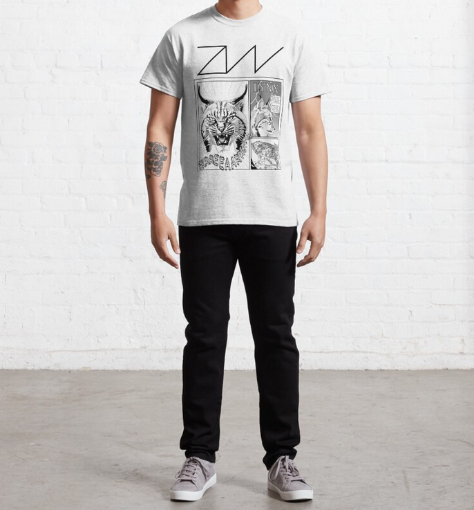 'LYNX' T-SHIRT - White