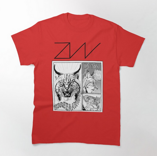 'LYNX' T-SHIRT - Red