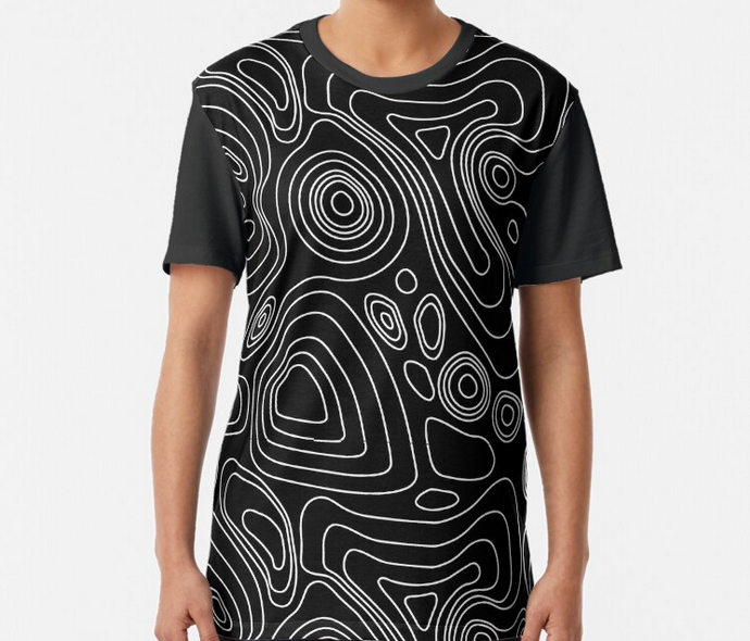 'TERRAIN' T-SHIRT - Black