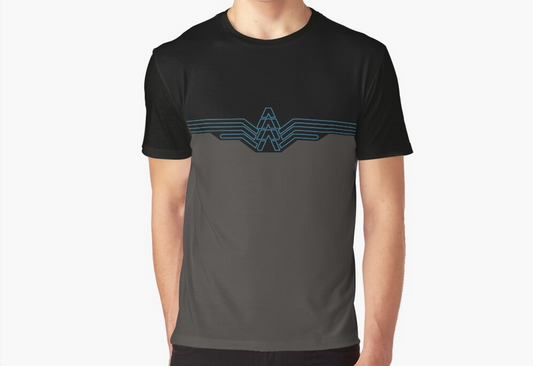 'WING' TSHIRT - Brown