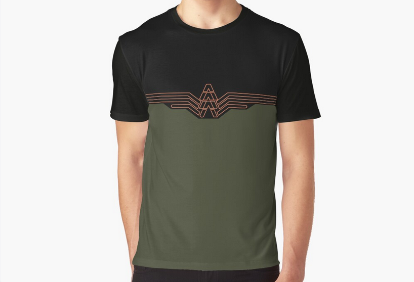 'WING' TSHIRT - Olive