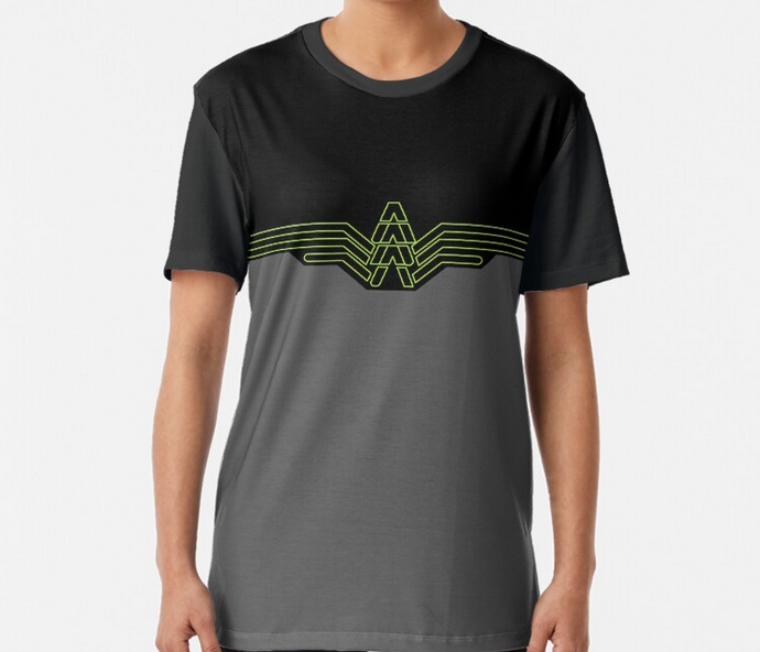 'WING' TSHIRT - Grey