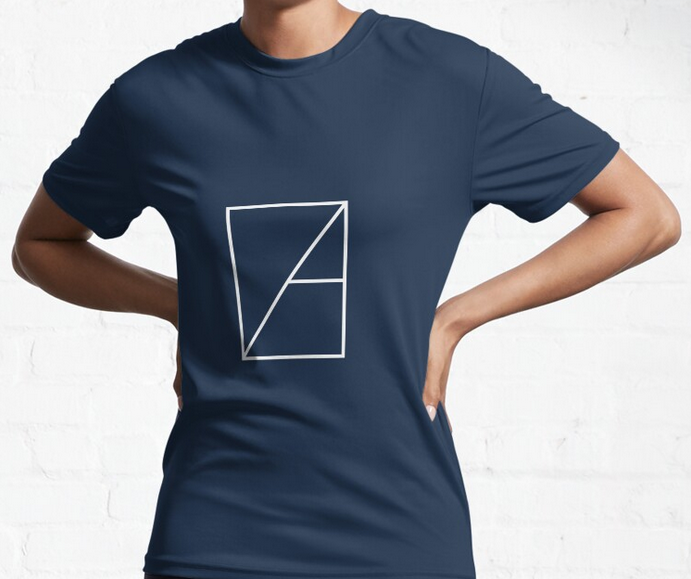 ZA ACTIVE T-SHIRT - Navy