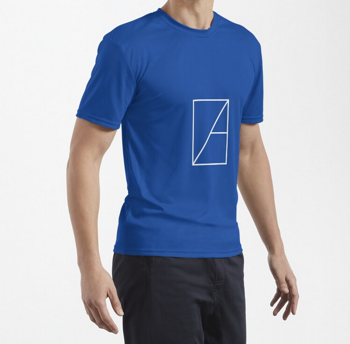 ZA ACTIVE T-SHIRT - Blue