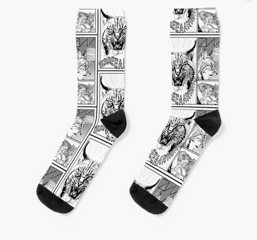 COMIC LYNX SOCKS